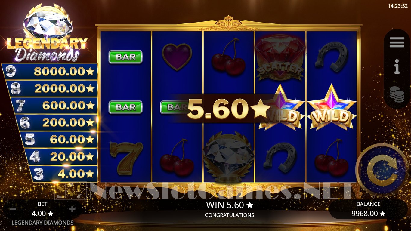 Legendary Diamonds Slot Slot Image in Demo - pic. 5