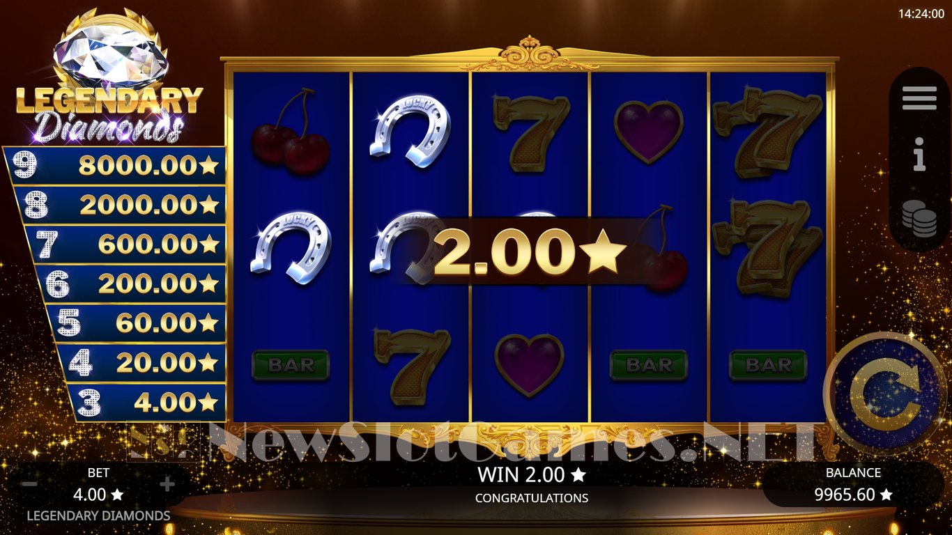 Legendary Diamonds Slot Slot Image in Demo - pic. 6