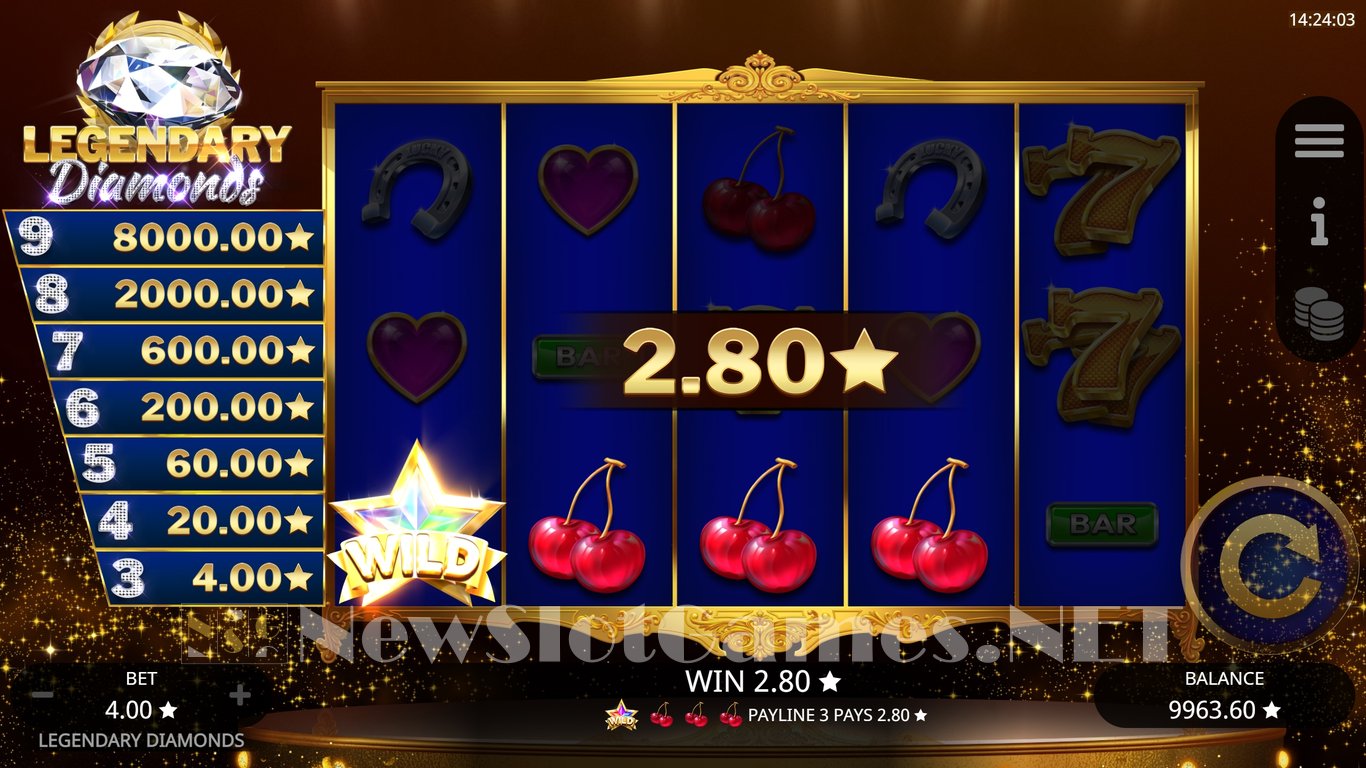 Legendary Diamonds Slot Slot Image in Demo - pic. 7