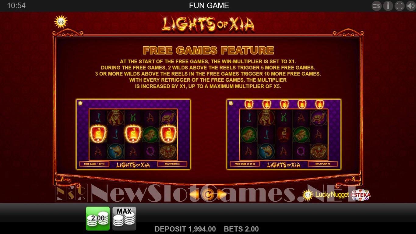 Lights of Xia Slot Slot Image in Demo - pic. 6