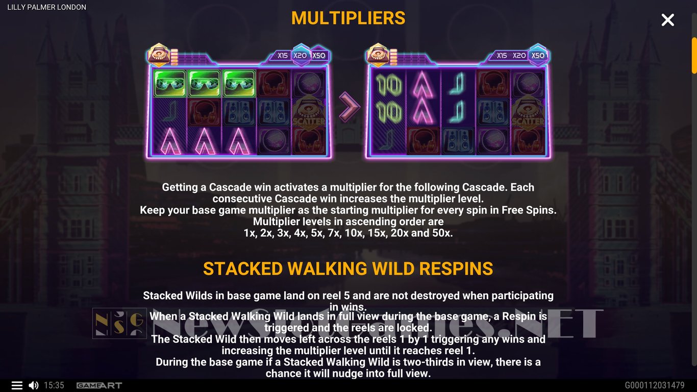 Lilly Palmer: London Slot Slot Image in Demo - pic. 5