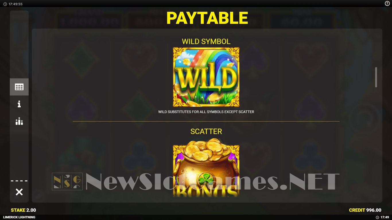 Limerick Lightning Slot Slot Image in Demo - pic. 5