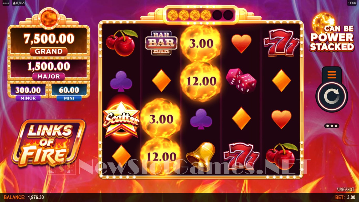Links of Fire Slot Slot Image in Demo - pic. 9