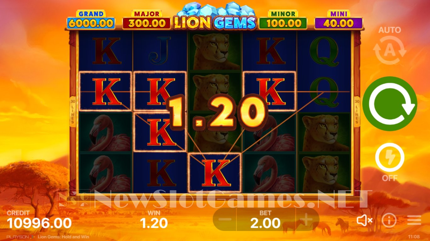 Lion Gems Hold and Win Slot Slot Image in Demo - pic. 8