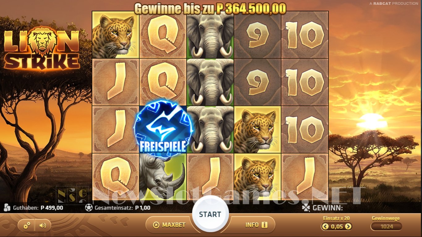 Lion Strike Slot Slot Image in Demo - pic. 2