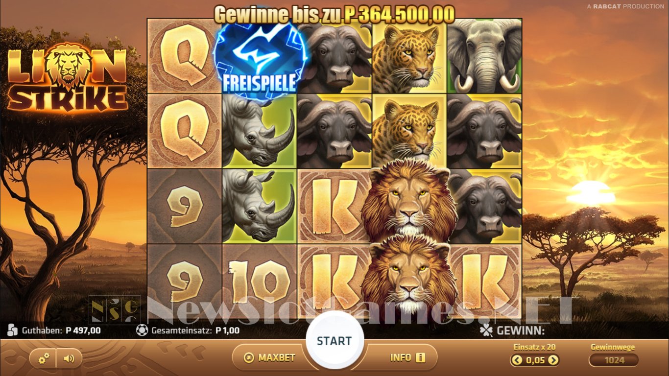 Lion Strike Slot Slot Image in Demo - pic. 3
