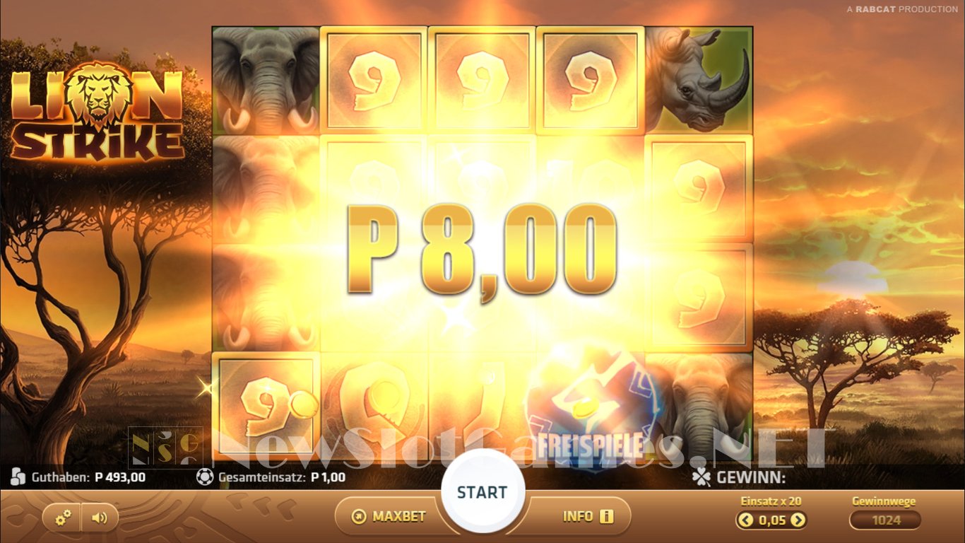Lion Strike Slot Slot Image in Demo - pic. 5