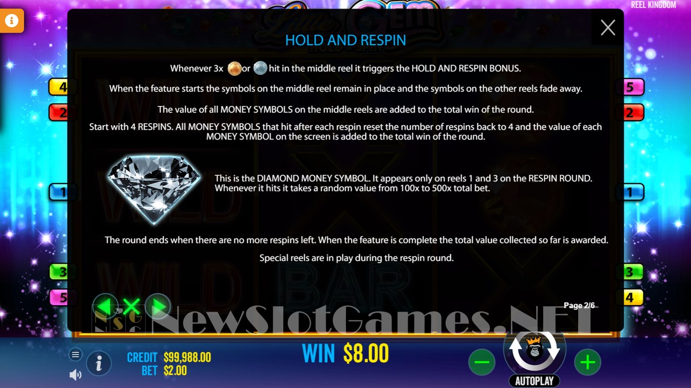 Little Gem Slot Slot Image in Demo - pic. 6