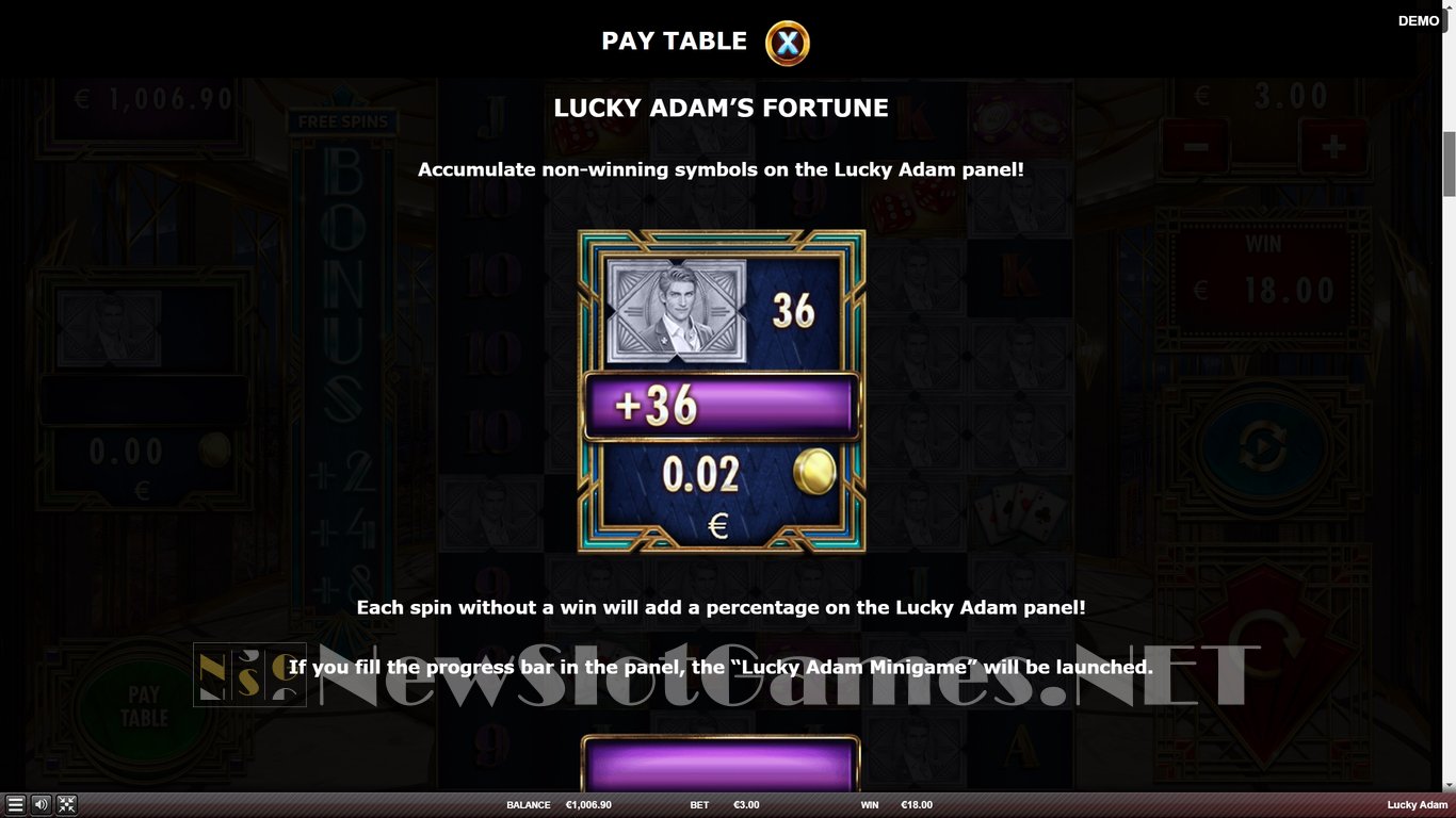 Lucky Adam Slot Slot Image in Demo - pic. 8