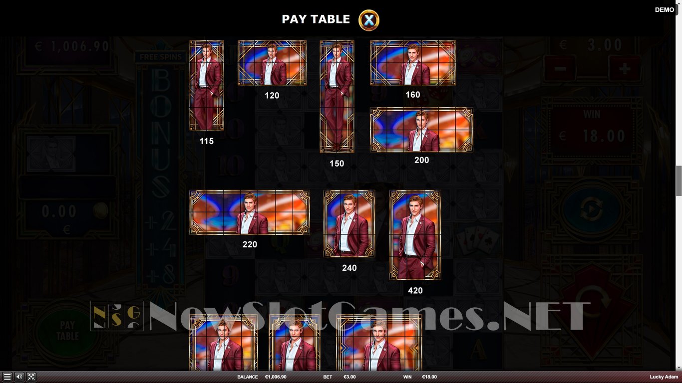 Lucky Adam Slot Slot Image in Demo - pic. 9
