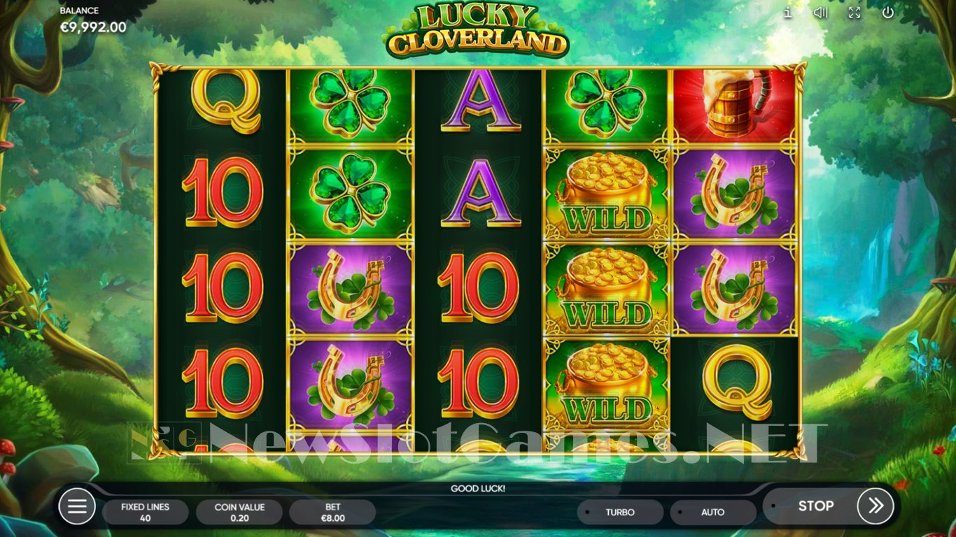 Lucky Cloverland Slot Demo Image