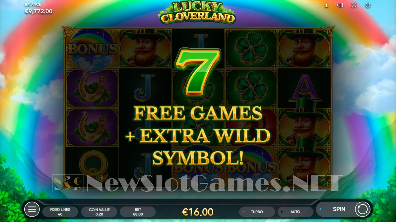 Lucky Cloverland Slot Slot Image in Demo - pic. 12