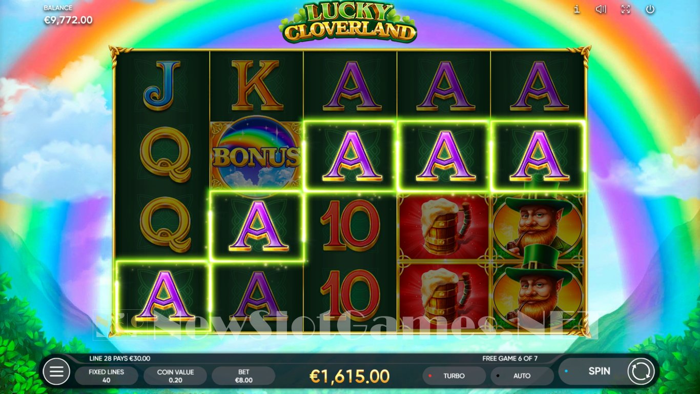 Lucky Cloverland Slot Slot Image in Demo - pic. 16