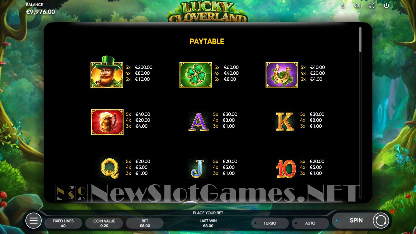 Lucky Cloverland Slot Slot Image in Demo - pic. 3