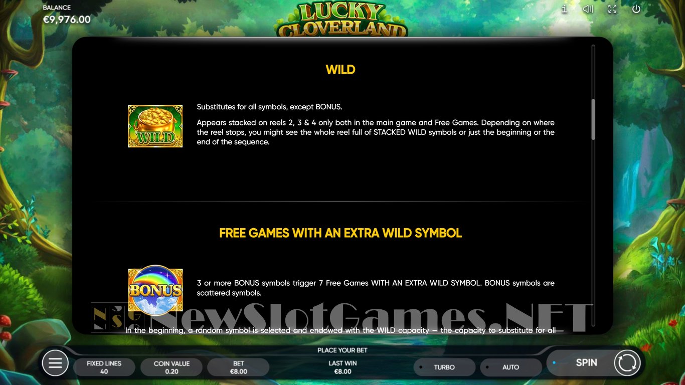 Lucky Cloverland Slot Slot Image in Demo - pic. 4