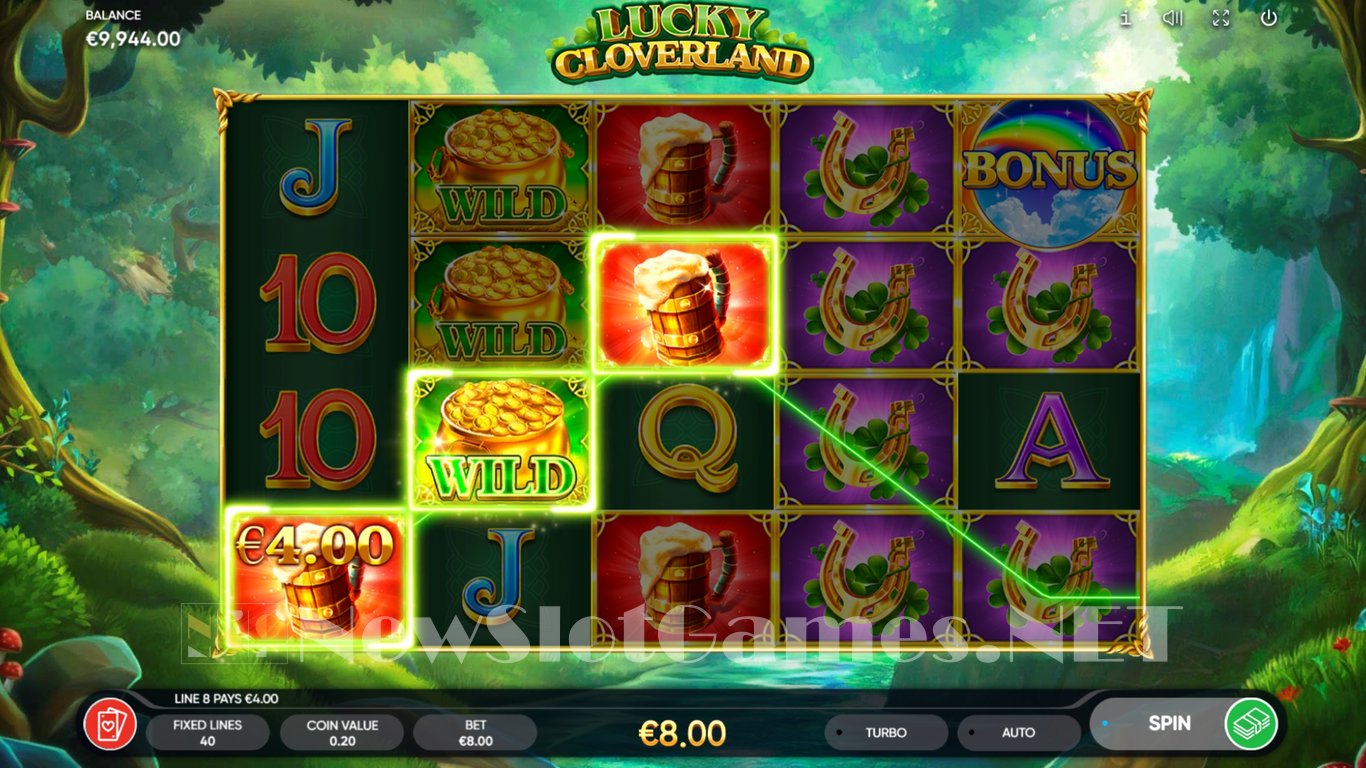 Lucky Cloverland Slot Slot Image in Demo - pic. 8