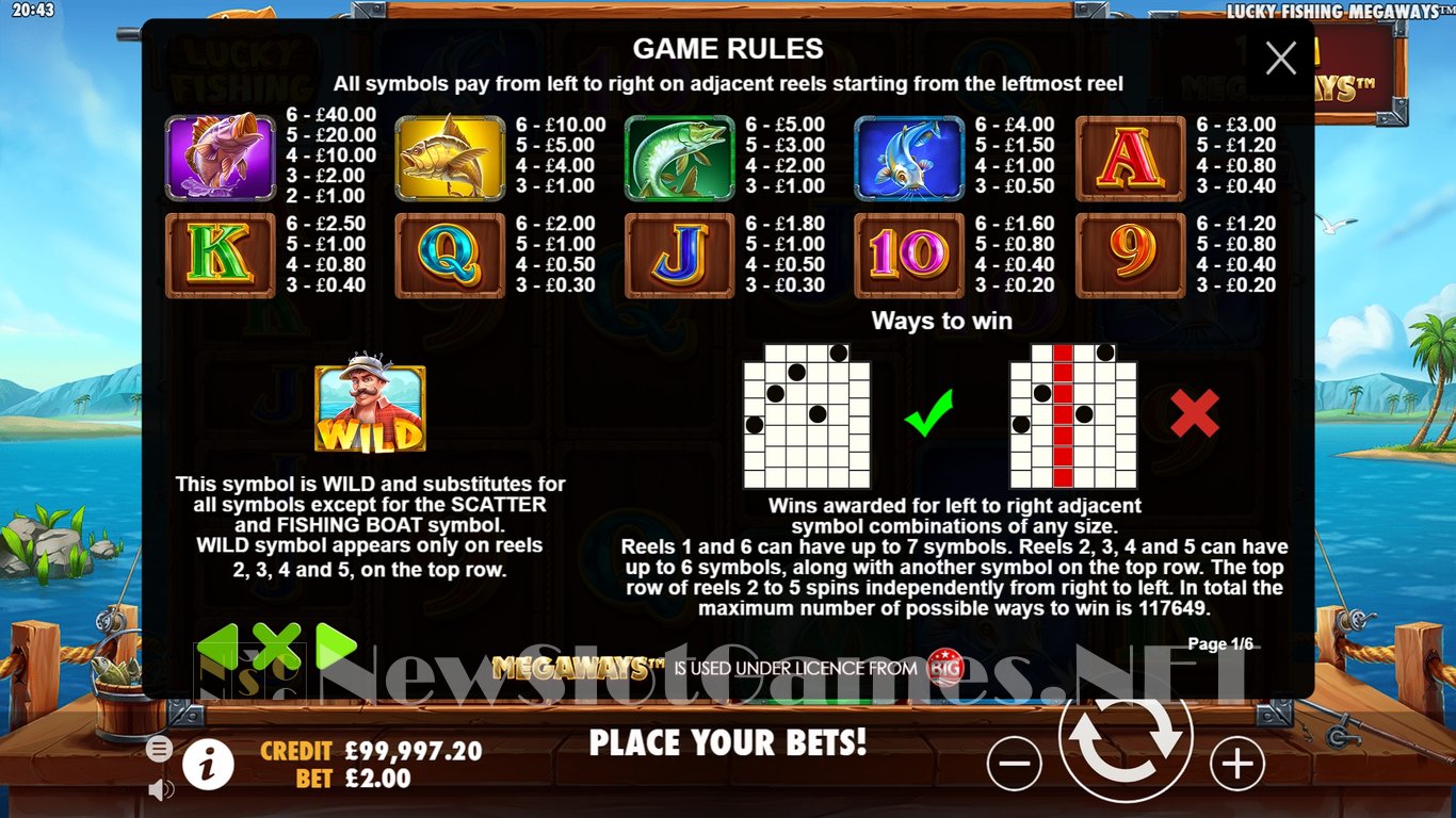 Lucky Fishing Megaways Slot Slot Image in Demo - pic. 3