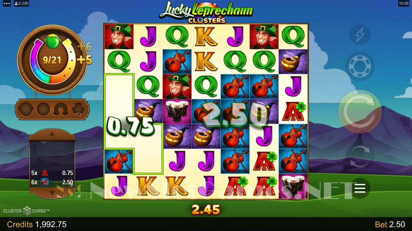 Lucky Leprechaun Clusters Slot Slot Image in Demo - pic. 10