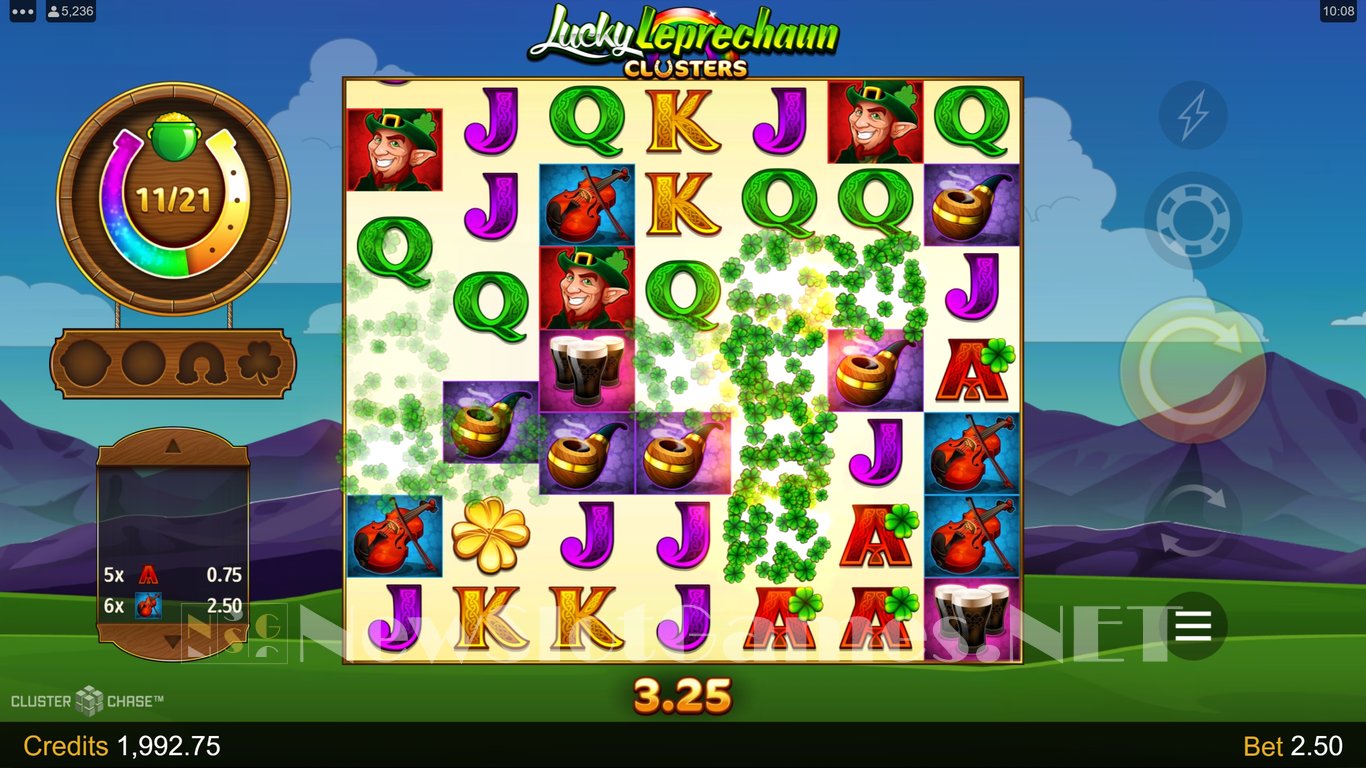 Lucky Leprechaun Clusters Slot Slot Image in Demo - pic. 11