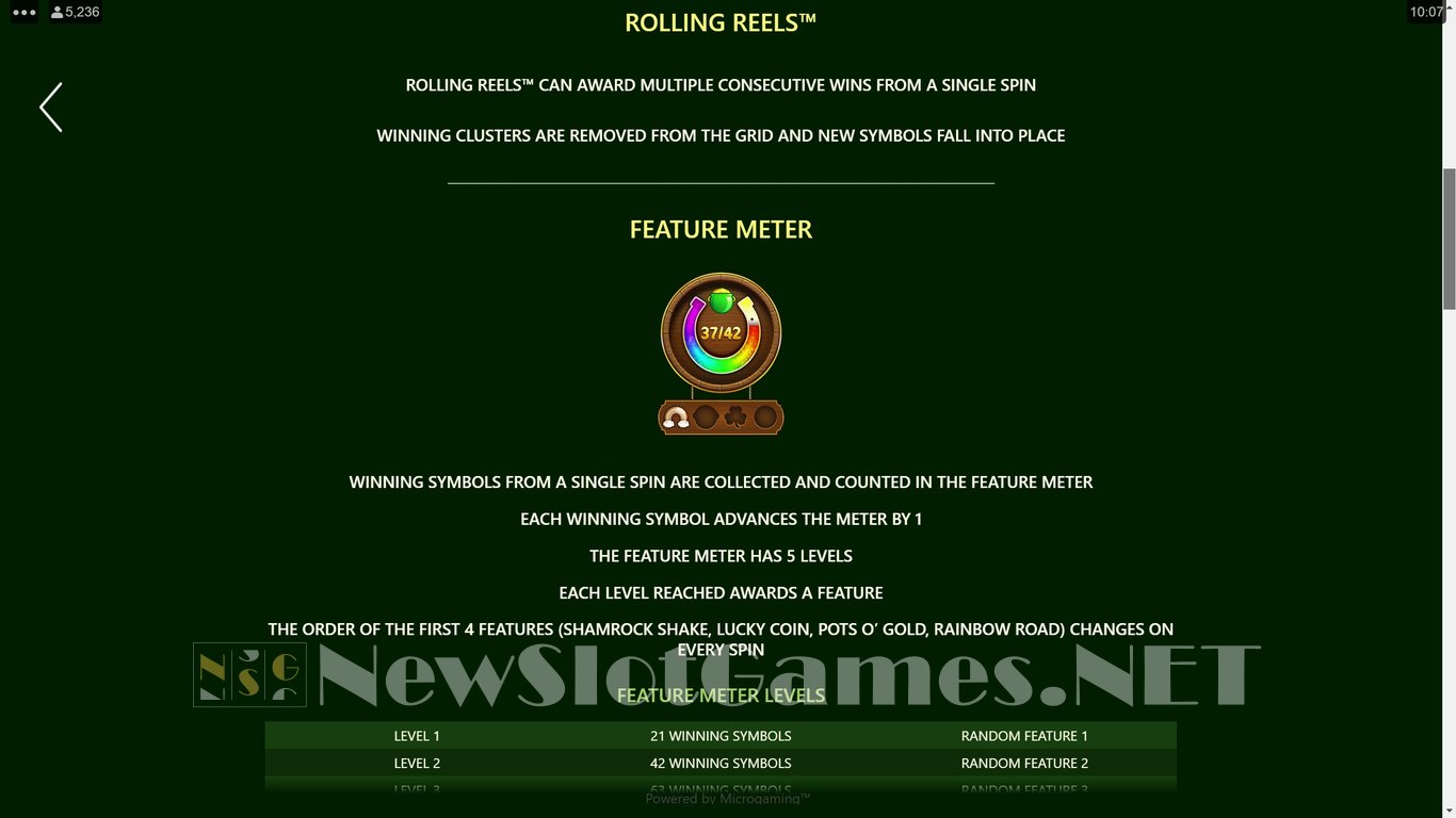 Lucky Leprechaun Clusters Slot Slot Image in Demo - pic. 4