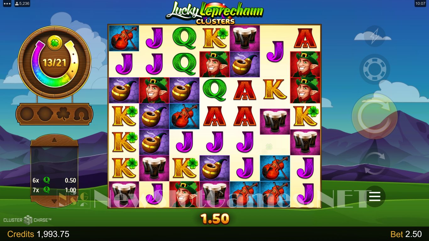 Lucky Leprechaun Clusters Slot Slot Image in Demo - pic. 8