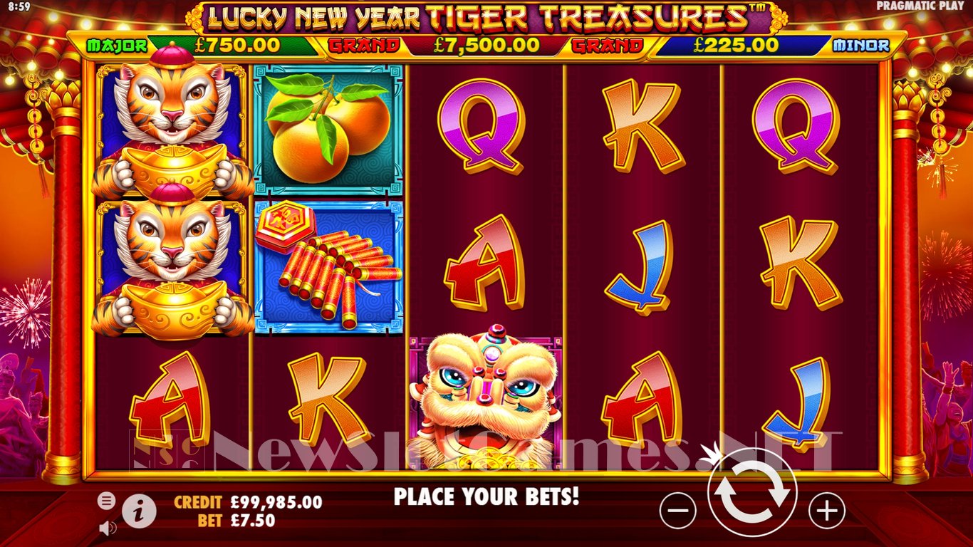 Lucky New Year Tiger Treasures Slot Slot Image in Demo - pic. 3