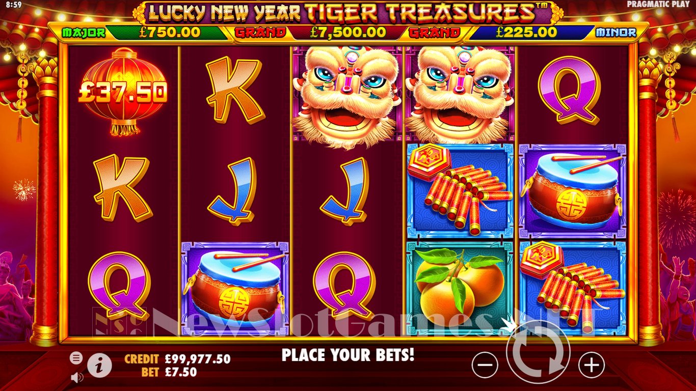 Lucky New Year Tiger Treasures Slot Slot Image in Demo - pic. 6