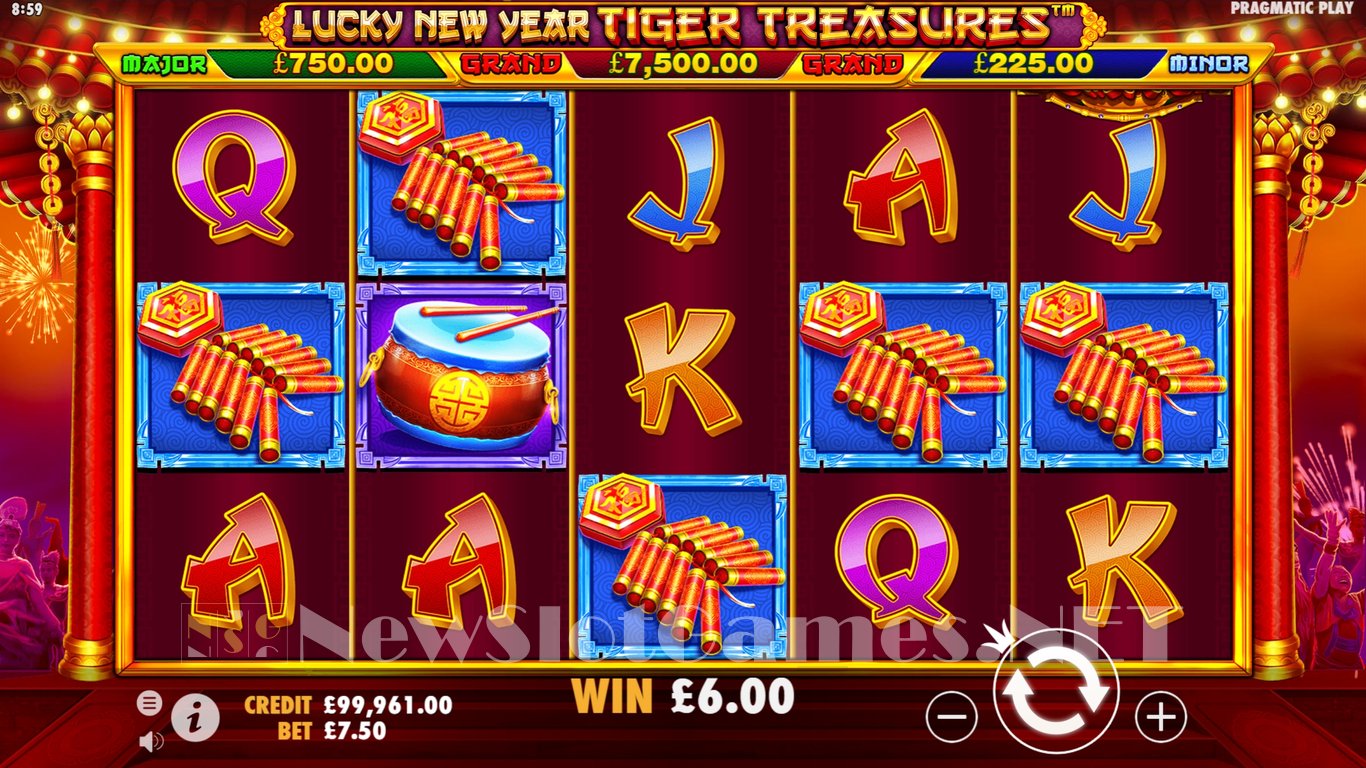 Lucky New Year Tiger Treasures Slot Slot Image in Demo - pic. 8