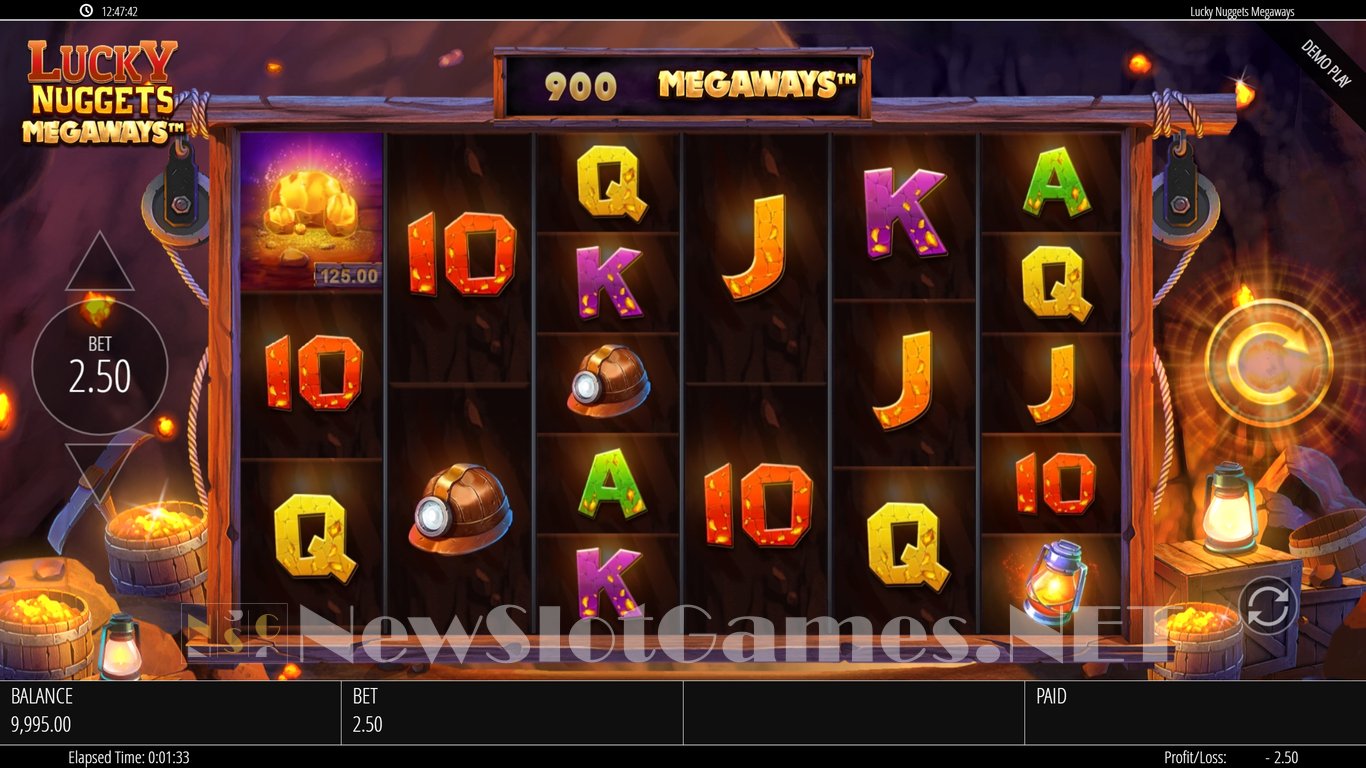 Lucky Nuggets Megaways Slot Slot Image in Demo - pic. 7