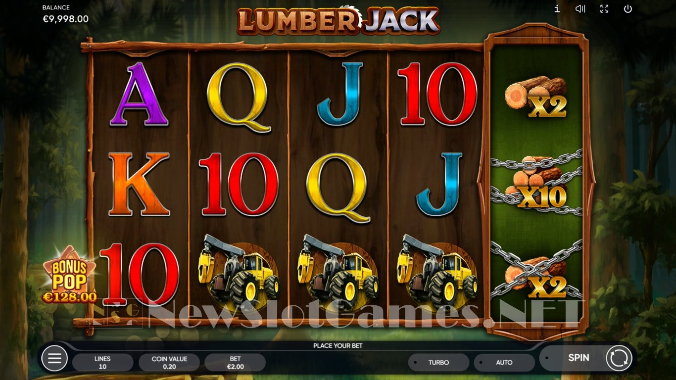 Lumber Jack Slot Demo Image