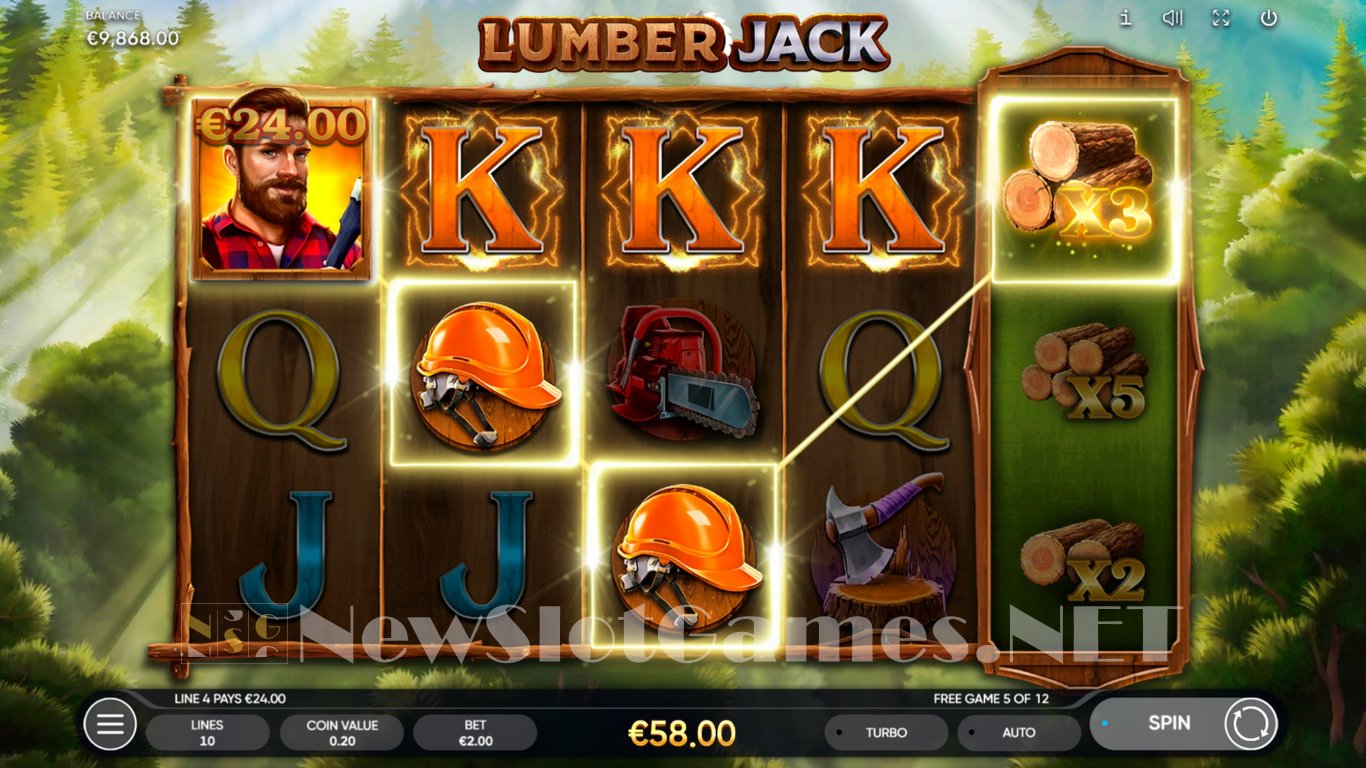 Lumber Jack Slot Slot Image in Demo - pic. 8