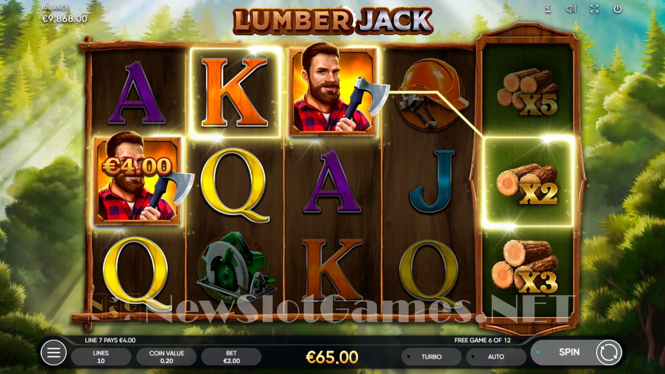 Lumber Jack Slot Slot Image in Demo - pic. 9