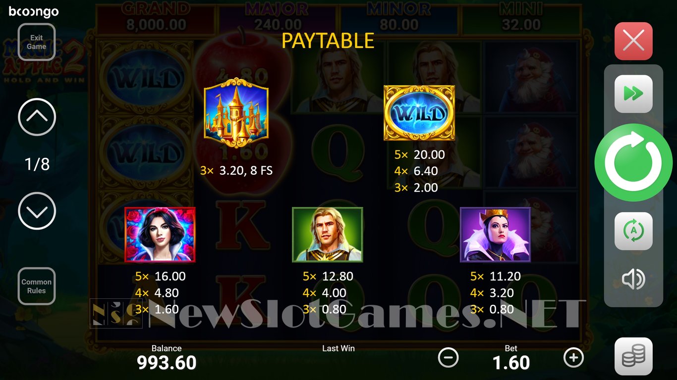 Magic Apple 2 Slot Slot Image in Demo - pic. 4