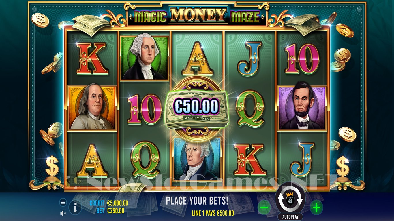 Magic Money Maze Slot Demo Image
