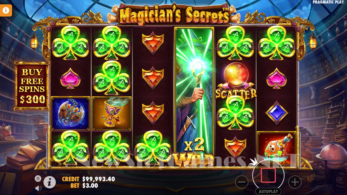 Magicians Secrets Slot Demo Image