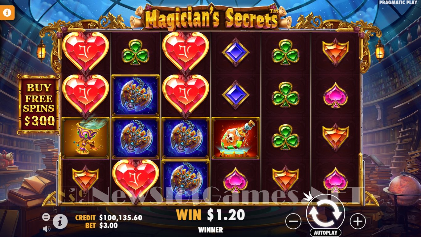 Magicians Secrets Slot Slot Image in Demo - pic. 3