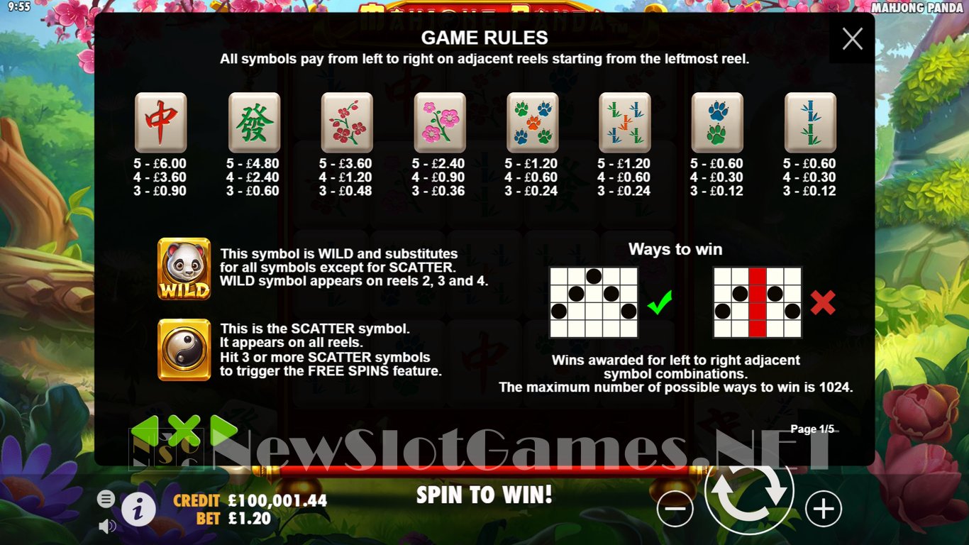 Mahjong Panda Slot Slot Image in Demo - pic. 4