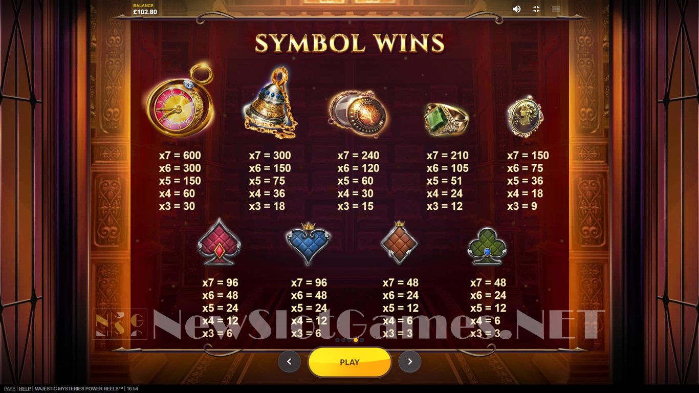Majestic Mysteries Power Reels Slot Slot Image in Demo - pic. 7