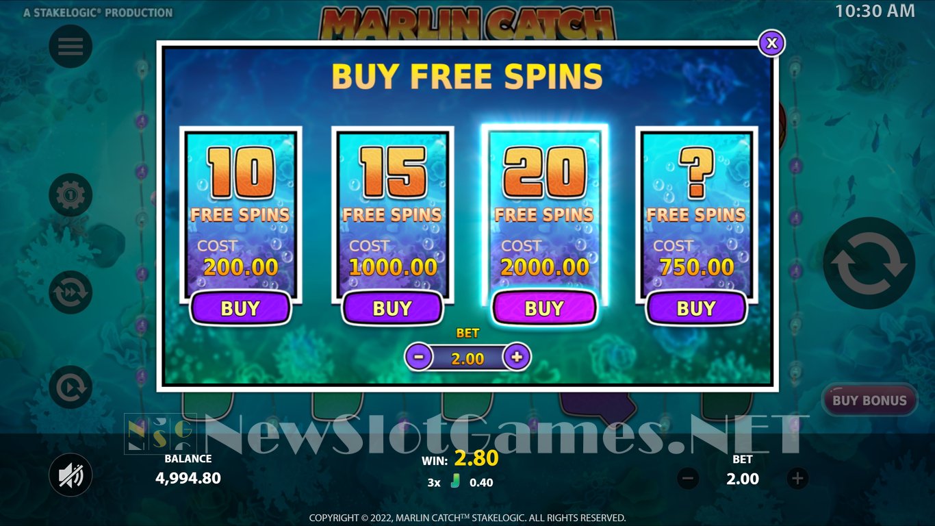 Marlin Catch Slot Slot Image in Demo - pic. 9