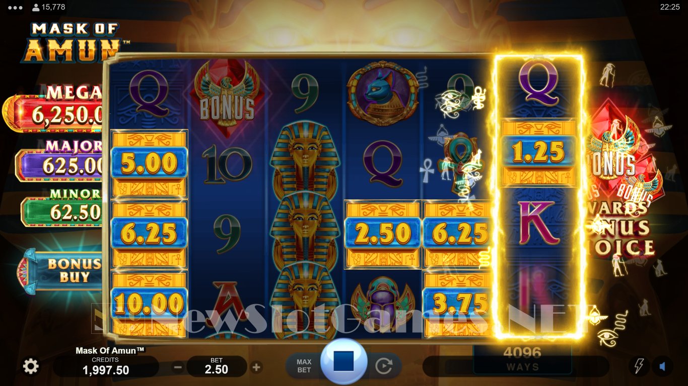 Mask of Amun Slot Slot Image in Demo - pic. 2