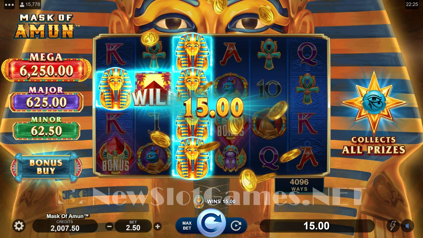 Mask of Amun Slot Slot Image in Demo - pic. 4