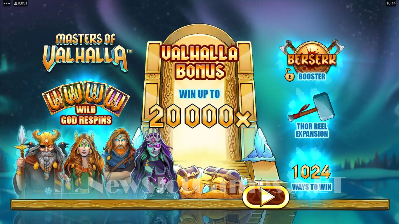 Masters of Valhalla Slot Demo Image