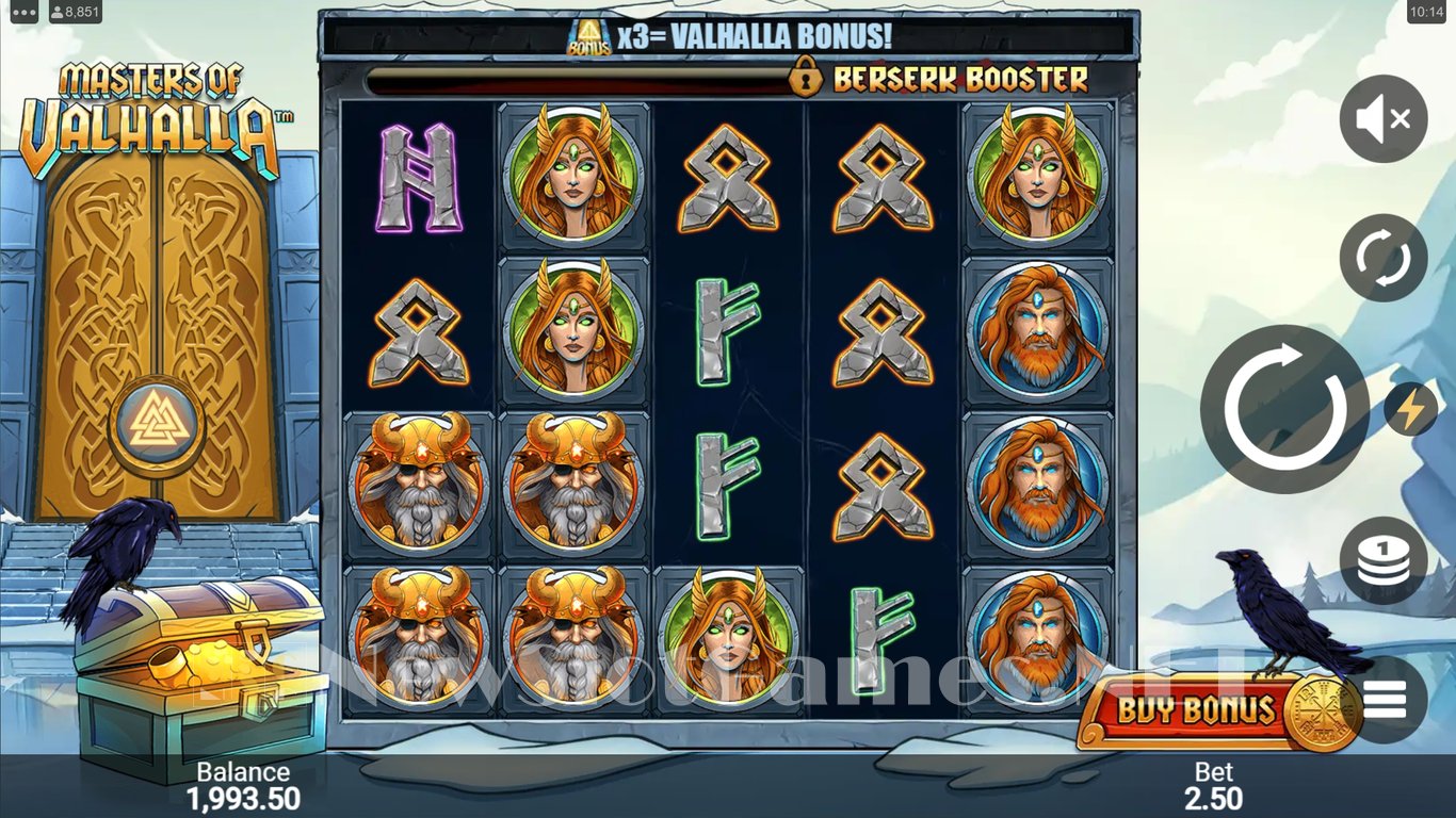 Masters of Valhalla Slot Slot Image in Demo - pic. 3