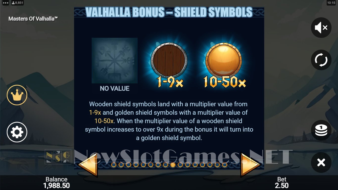 Masters of Valhalla Slot Slot Image in Demo - pic. 8