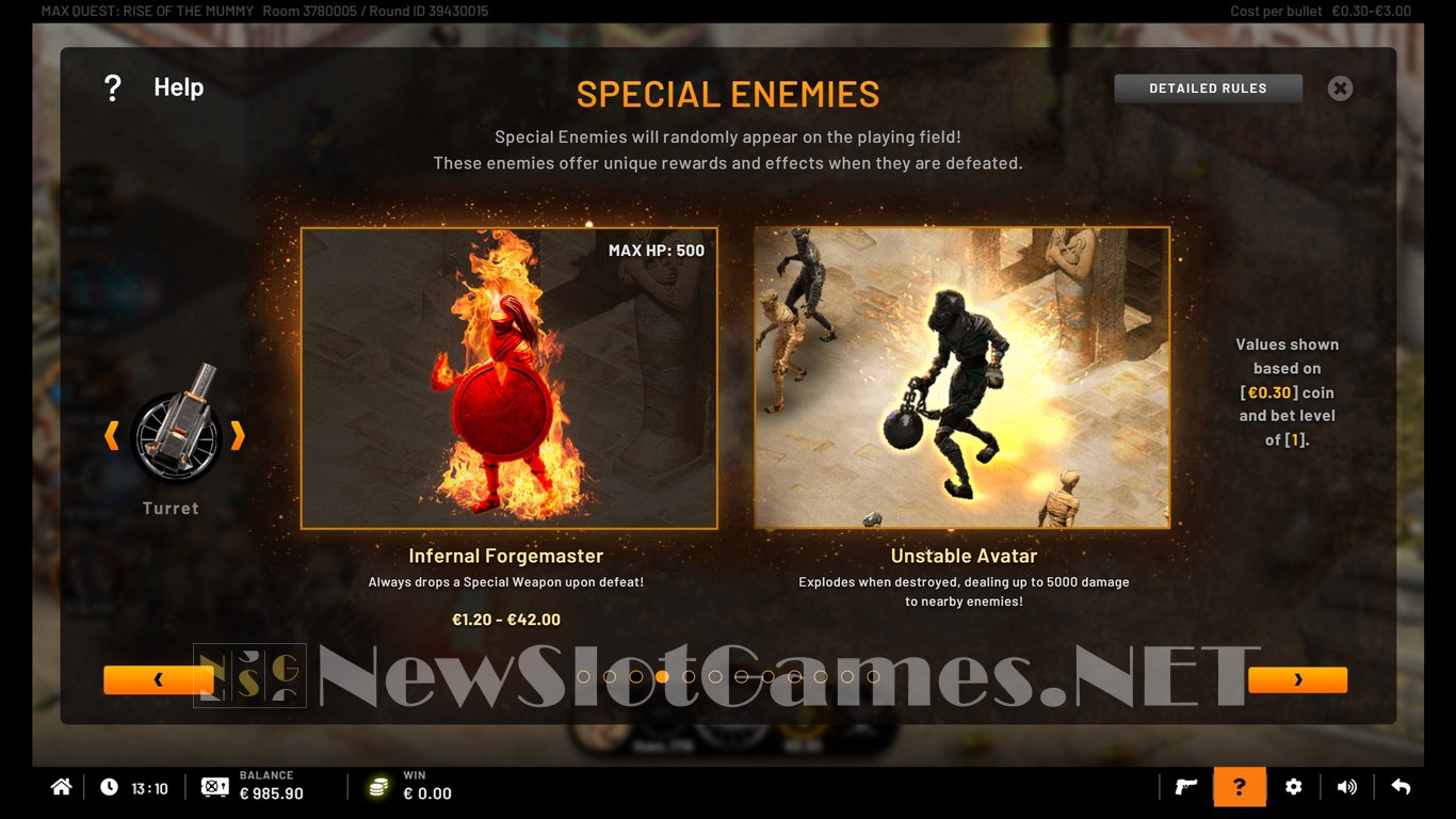 Max Quest: Rise of the Mummy Slot Slot Image in Demo - pic. 11