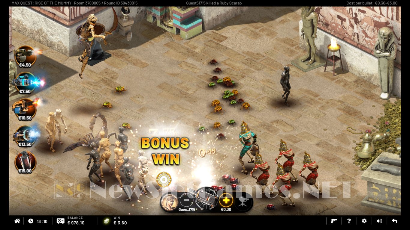 Max Quest: Rise of the Mummy Slot Slot Image in Demo - pic. 19