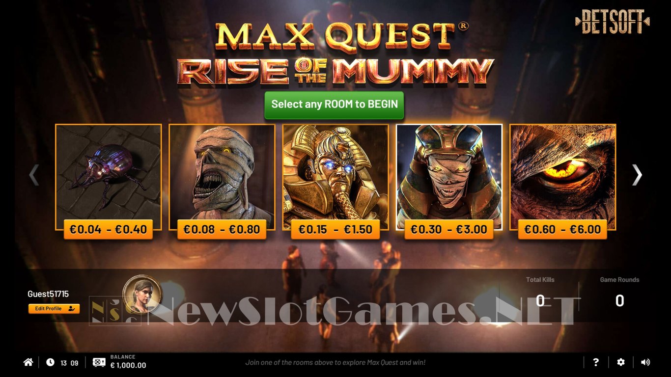 Max Quest: Rise of the Mummy Slot Slot Image in Demo - pic. 2