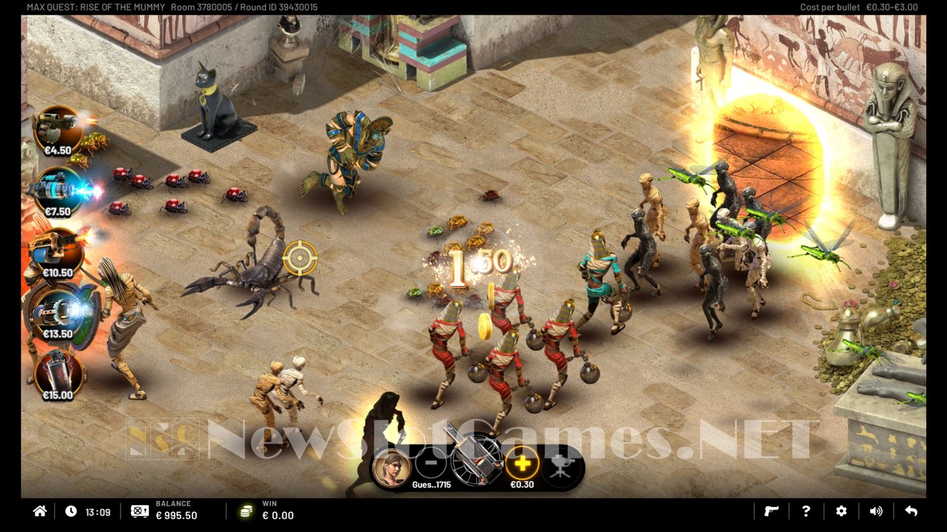 Max Quest: Rise of the Mummy Slot Slot Image in Demo - pic. 5