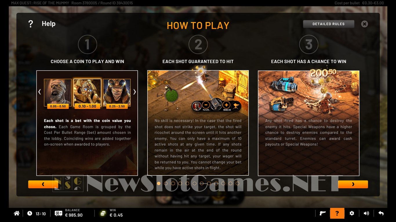Max Quest: Rise of the Mummy Slot Slot Image in Demo - pic. 8