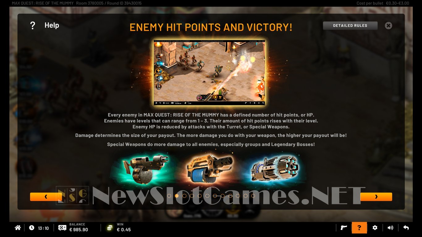 Max Quest: Rise of the Mummy Slot Slot Image in Demo - pic. 9
